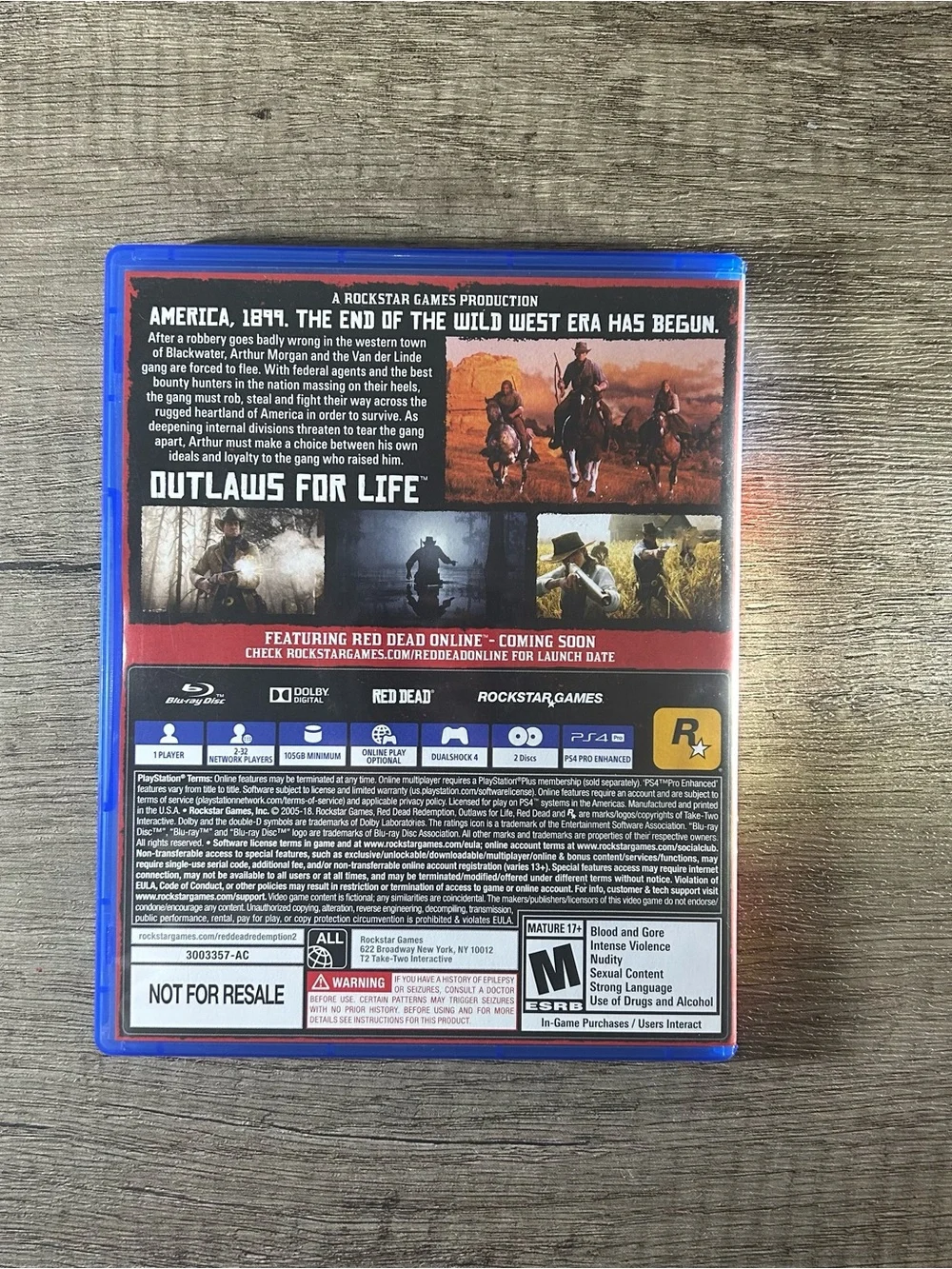 Red Dead Redemption 2 PS4 Video Game